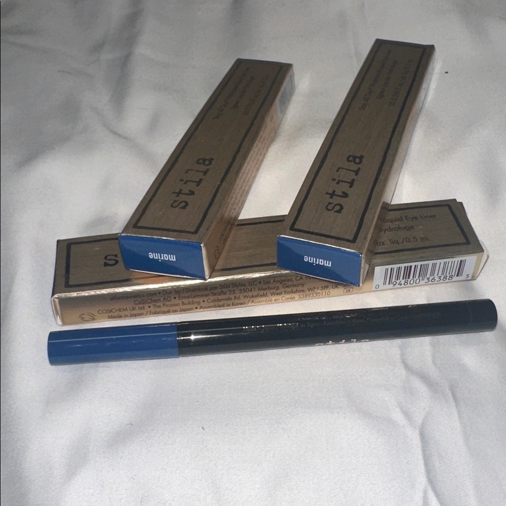 ✅ Stila Stay All Day Waterproof Liquid Eye Liner Marine Blue Pack of 1